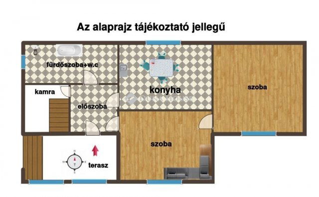 Eladó családi ház, Pétfürdőn 48 M Ft, 2 szobás