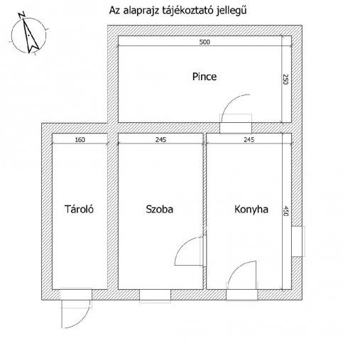 Eladó nyaraló, Várvölgyön 9.9 M Ft, 1 szobás