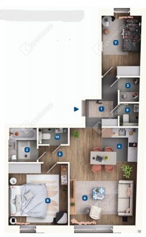 Eladó téglalakás, Mosonmagyaróváron 64.846 M Ft, 3 szobás