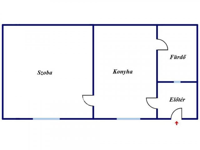 Eladó sorház, Miskolcon 22 M Ft, 1 szobás / költözzbe.hu