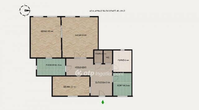 Eladó téglalakás, Budapesten, IX. kerületben 99.9 M Ft, 3 szobás