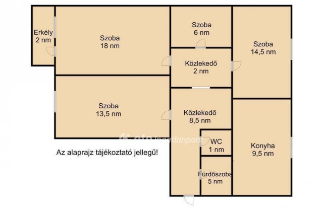Eladó panellakás, Debrecenben 84.9 M Ft, 3+1 szobás