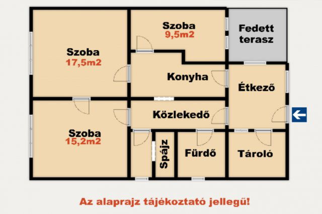 Eladó családi ház, Csikérián 16 M Ft, 3 szobás