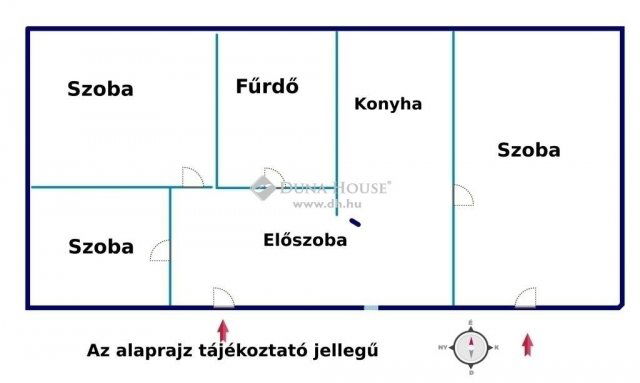 Eladó családi ház, Dunaharasztin 25 M Ft, 3 szobás