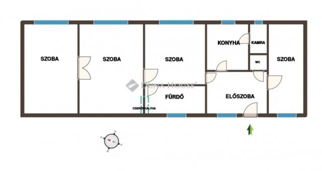 Eladó téglalakás, Budapesten, VII. kerületben 110 M Ft, 4 szobás