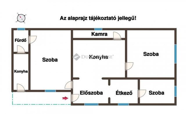 Eladó családi ház, Mezőszentgyörgyön 44.99 M Ft, 3 szobás