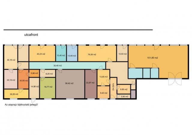 Eladó üzlethelyiség, Győrött 299.8 M Ft / költözzbe.hu