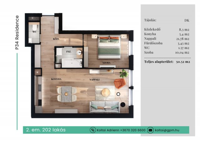 Eladó téglalakás, VII. kerületben, Péterfy Sándor utcában