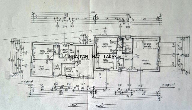 Eladó ikerház, Őrbottyánban 79.9 M Ft, 3 szobás