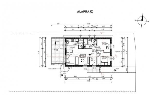 Eladó családi ház, Nyíregyházán 49.9 M Ft, 2 szobás