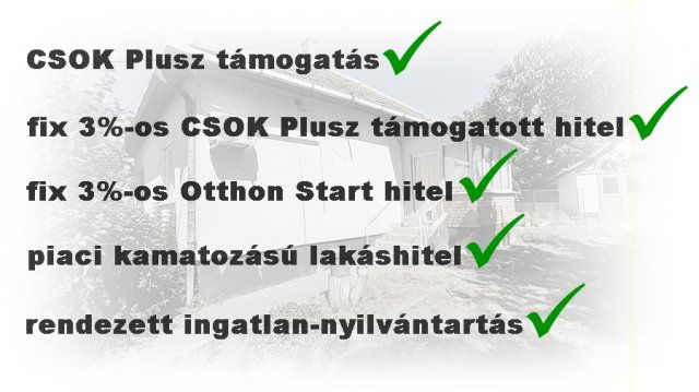 Eladó családi ház, Derecskén 38.5 M Ft, 4 szobás