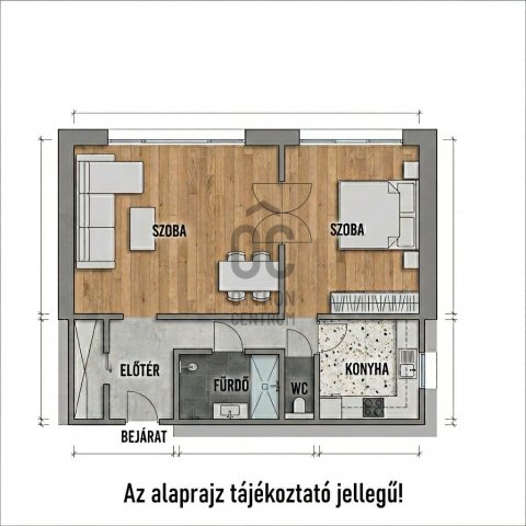 Eladó panellakás, Budapesten, XXI. kerületben 64.8 M Ft, 2 szobás