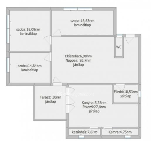 Eladó családi ház, Szekszárdon 117 M Ft, 3 szobás