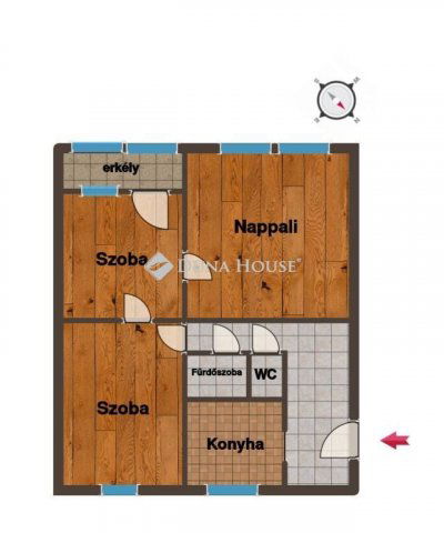 Eladó panellakás, Budapesten, X. kerületben 67.9 M Ft, 3 szobás