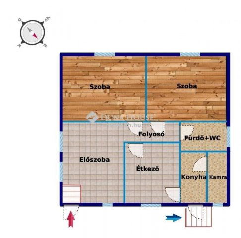 Eladó családi ház, Szentgotthárdon 33.5 M Ft, 2 szobás