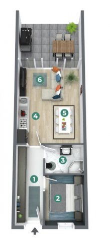 Eladó nyaraló, Balatonszemesen 78.9 M Ft, 2 szobás