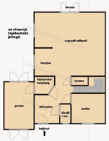 Eladó családi ház, Kápolnásnyéken 132.5 M Ft, 1+4 szobás