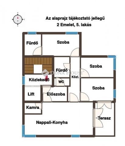 Eladó téglalakás, Budapesten, II. kerületben 373.5 M Ft