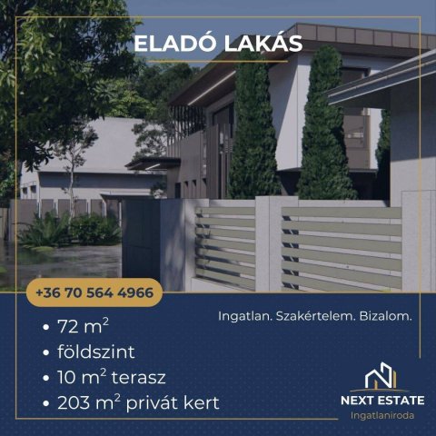 Eladó téglalakás, Hajdúszoboszlón 44.9 M Ft