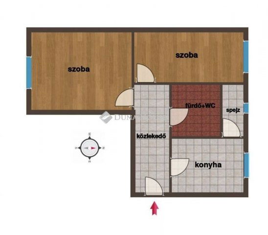 Eladó téglalakás, Zalaegerszegen 48 M Ft, 2 szobás