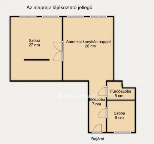 Eladó téglalakás, Budapesten, V. kerületben 149.9 M Ft, 3 szobás