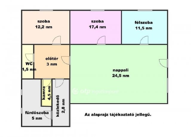 Eladó családi ház, Körösladányban 7.9 M Ft, 2+1 szobás