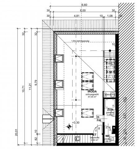 Eladó téglalakás, Pécsett, Király utcában 84.9 M Ft