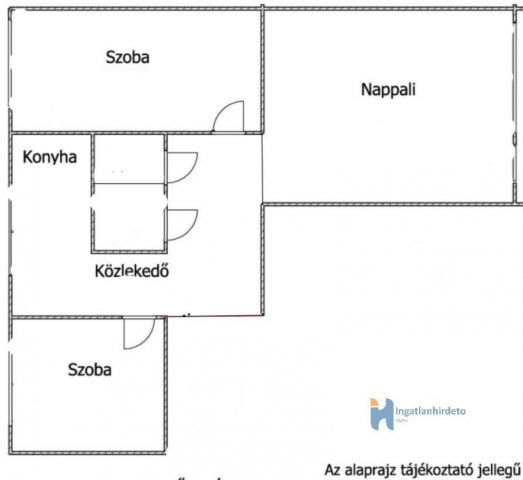 Eladó panellakás, Debrecenben 59.9 M Ft, 2+1 szobás