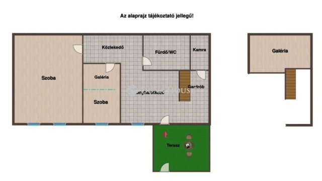 Eladó téglalakás, Budapesten, VI. kerületben 110 M Ft, 2 szobás