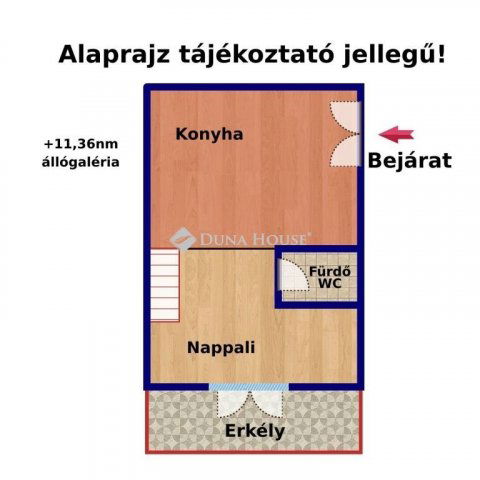 Eladó téglalakás, Budapesten, VIII. kerületben 56.9 M Ft