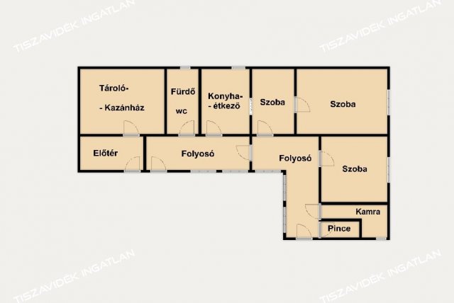 Eladó családi ház, Nagykörűn, Köztársaság úton 16.99 M Ft