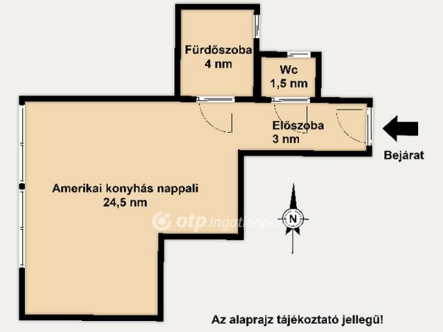 Eladó téglalakás, Budapesten, XI. kerületben 58.9 M Ft, 1 szobás