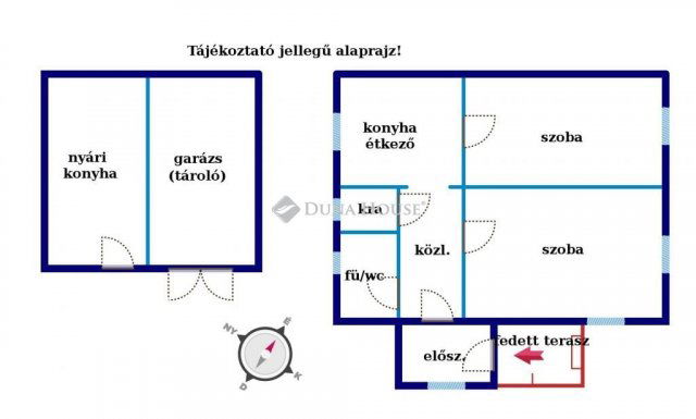 Eladó családi ház, Pusztaszabolcson 30 M Ft, 2 szobás