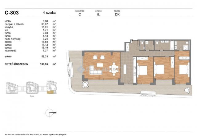 Eladó téglalakás, Budapesten, XI. kerületben 362.6 M Ft