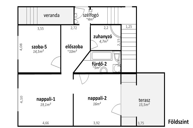 Eladó családi ház, Miskolcon 89.9 M Ft, 6+1 szobás