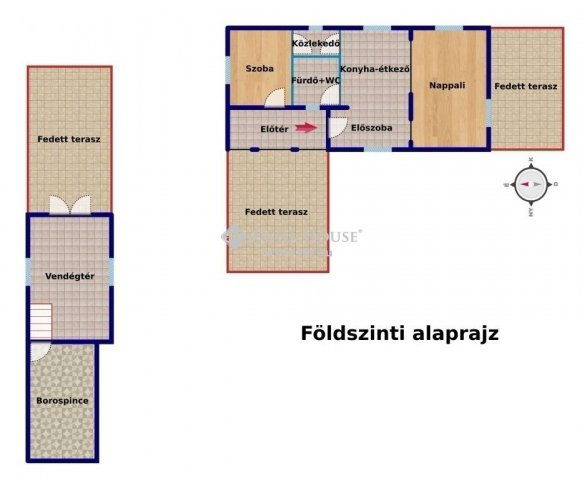 Eladó mezogazdasagi ingatlan, Ruzsán 68 M Ft, 3+1 szobás
