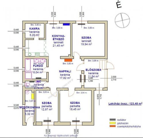Eladó családi ház, Tiszacsegén 65 M Ft, 8 szobás