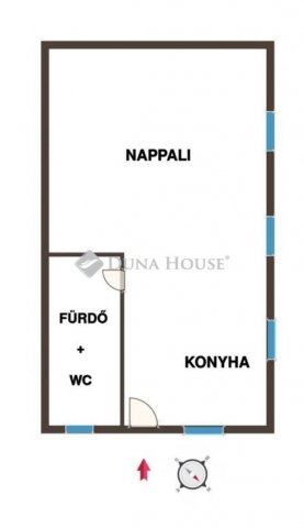 Eladó családi ház, Budapesten, XXI. kerületben 25 M Ft, 1 szobás