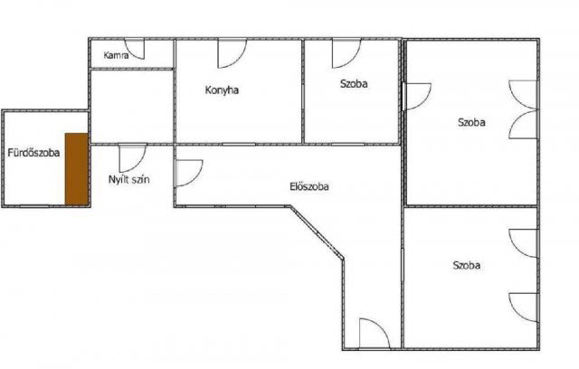 Eladó családi ház, Nagyéren 4.6 M Ft, 3 szobás