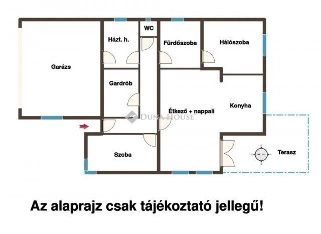 Eladó családi ház, Péterin 159 M Ft, 3 szobás