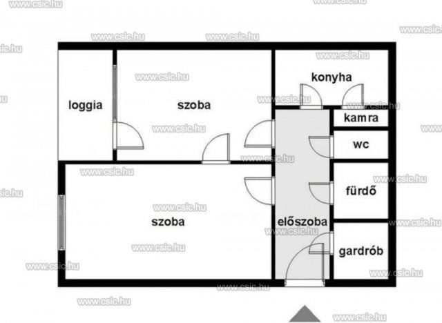 Eladó panellakás, Budapesten, III. kerületben 69.5 M Ft, 2 szobás
