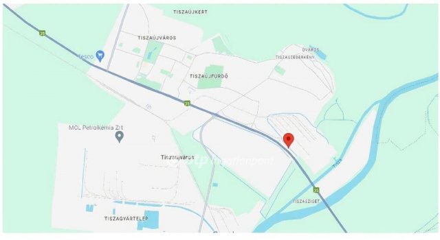 Eladó telek, Tiszaújvárosban 47.355 M Ft / költözzbe.hu