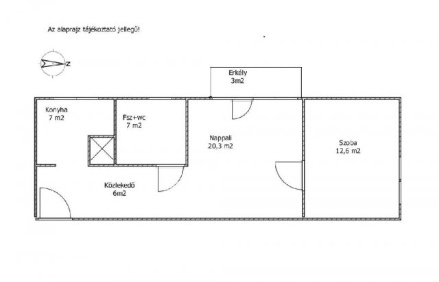 Eladó téglalakás, Budapesten, XIII. kerületben 74.9 M Ft