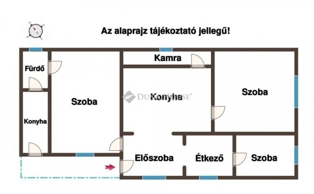 Eladó családi ház, Mezőszentgyörgyön 40.9 M Ft, 3 szobás