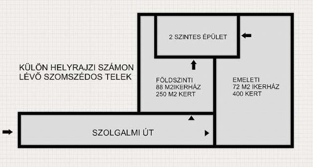 Eladó ikerház, Budapesten, XV. kerületben 54.9 M Ft, 3 szobás