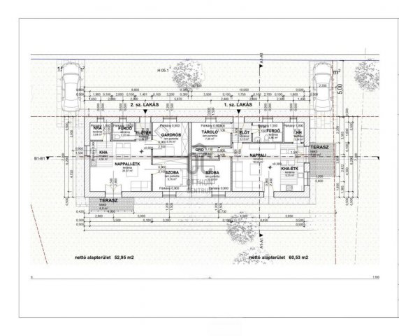 Eladó ikerház, Dánszentmiklóson 42.9 M Ft, 2 szobás
