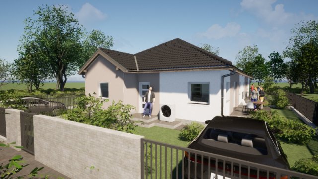 Eladó ikerház, Kiskunlacházán 65 M Ft, 4 szobás