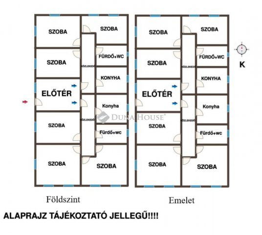 Eladó családi ház, Tóalmáson 60 M Ft, 12 szobás