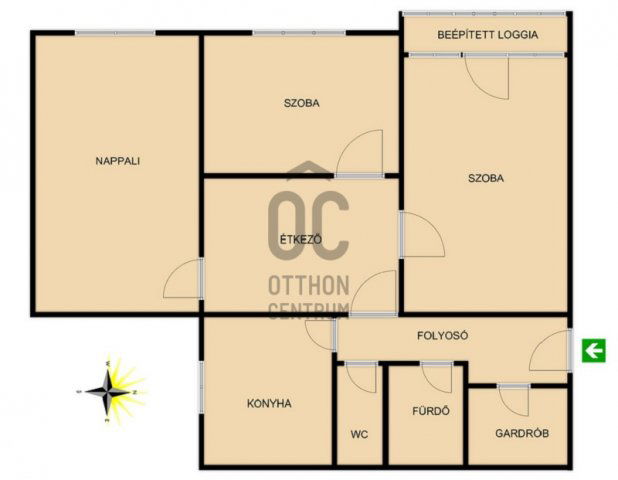 Eladó panellakás, Budapesten, IV. kerületben 84.9 M Ft, 3 szobás