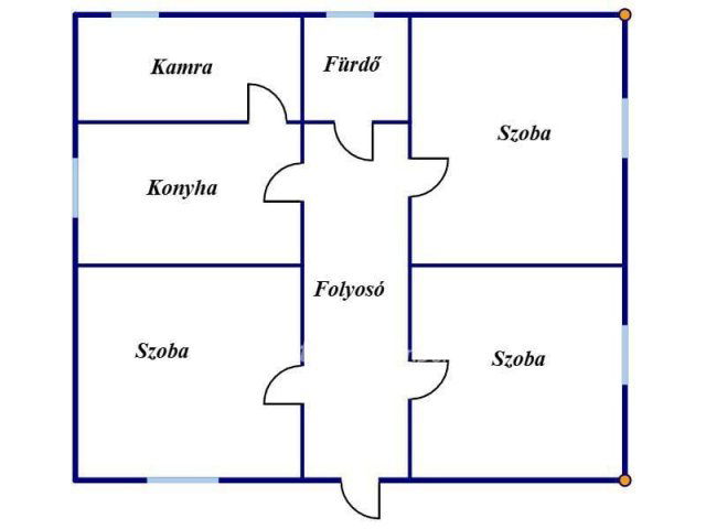 Eladó családi ház, Kazincbarcikán 34.9 M Ft, 3 szobás
